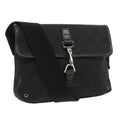 GUCCI GG Canvas Bum Bag Waist Bag Black 92543 33124
