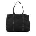 Black Bvlgari Logomania Tote Bag