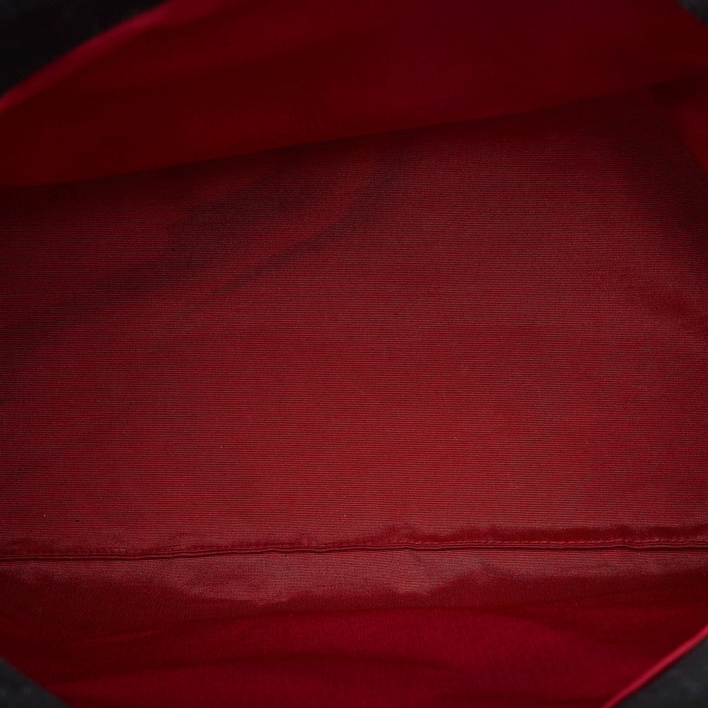 Black Bvlgari Logomania Tote Bag
