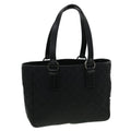 GUCCI GG Canvas Shoulder Bag Black 33263