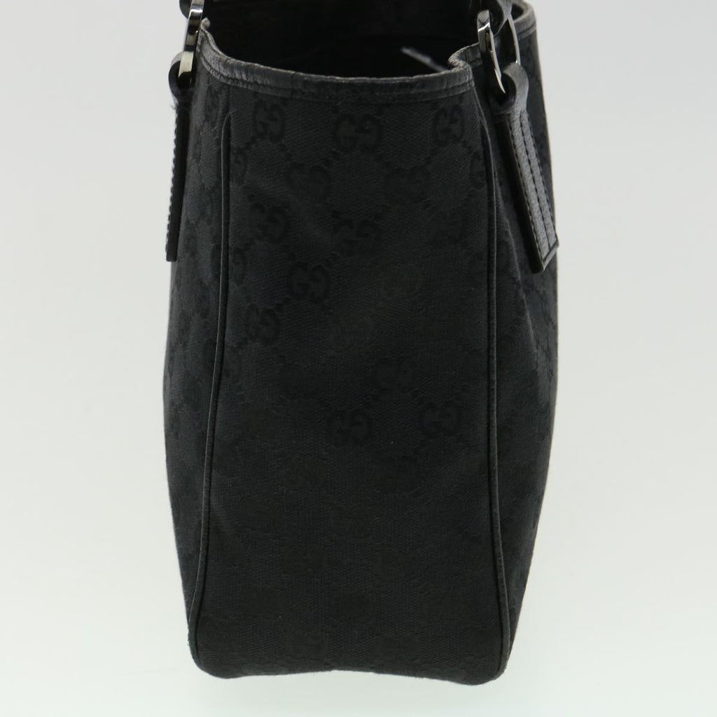 GUCCI GG Canvas Shoulder Bag Black 33263