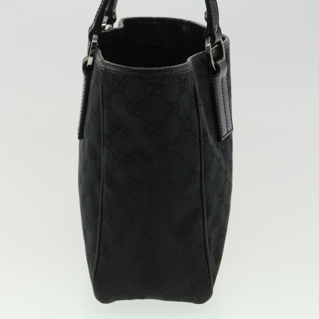 GUCCI GG Canvas Shoulder Bag Black 33263