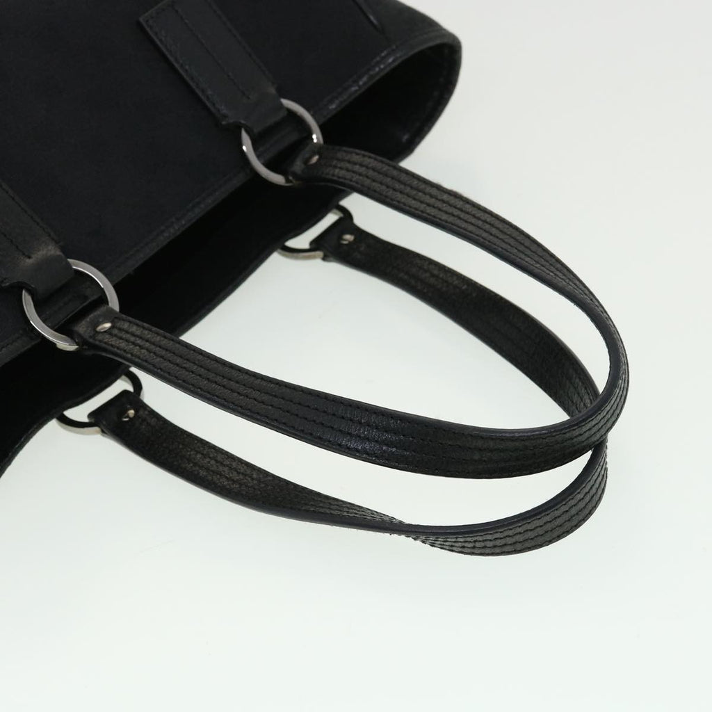 GUCCI GG Canvas Shoulder Bag Black 33263