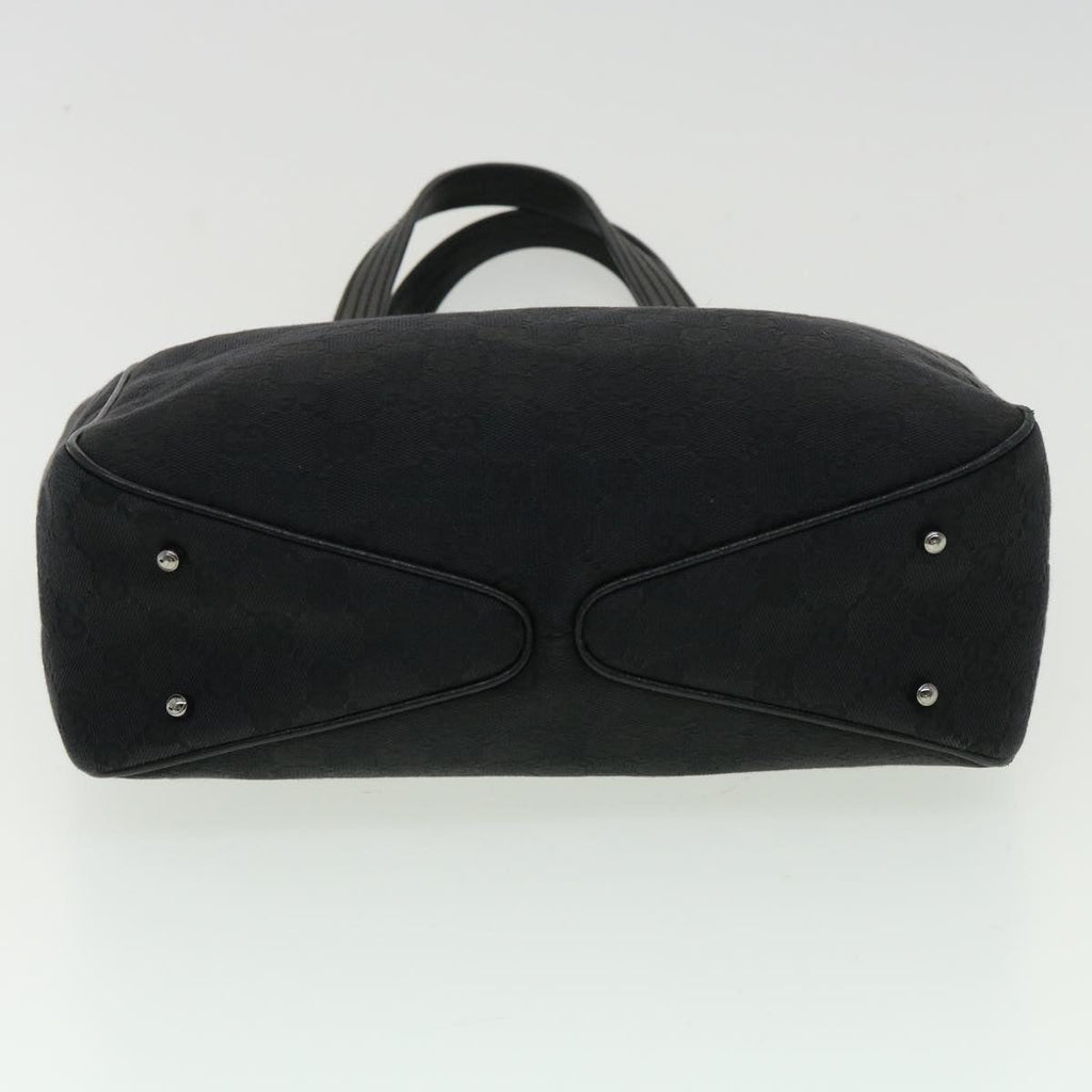 GUCCI GG Canvas Shoulder Bag Black 33263