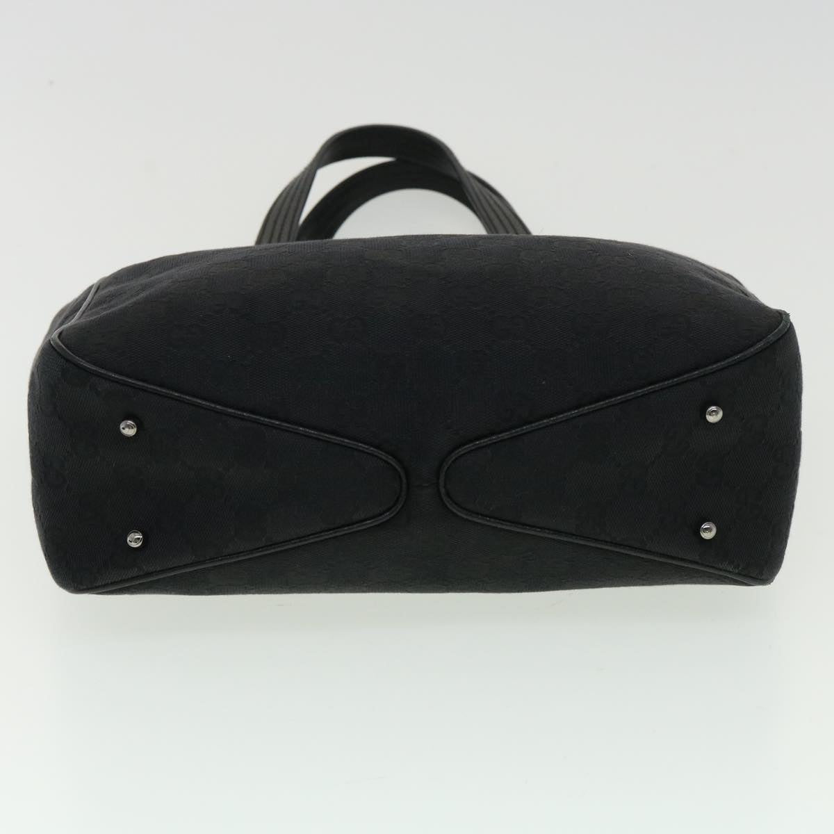 GUCCI GG Canvas Shoulder Bag Black 33263