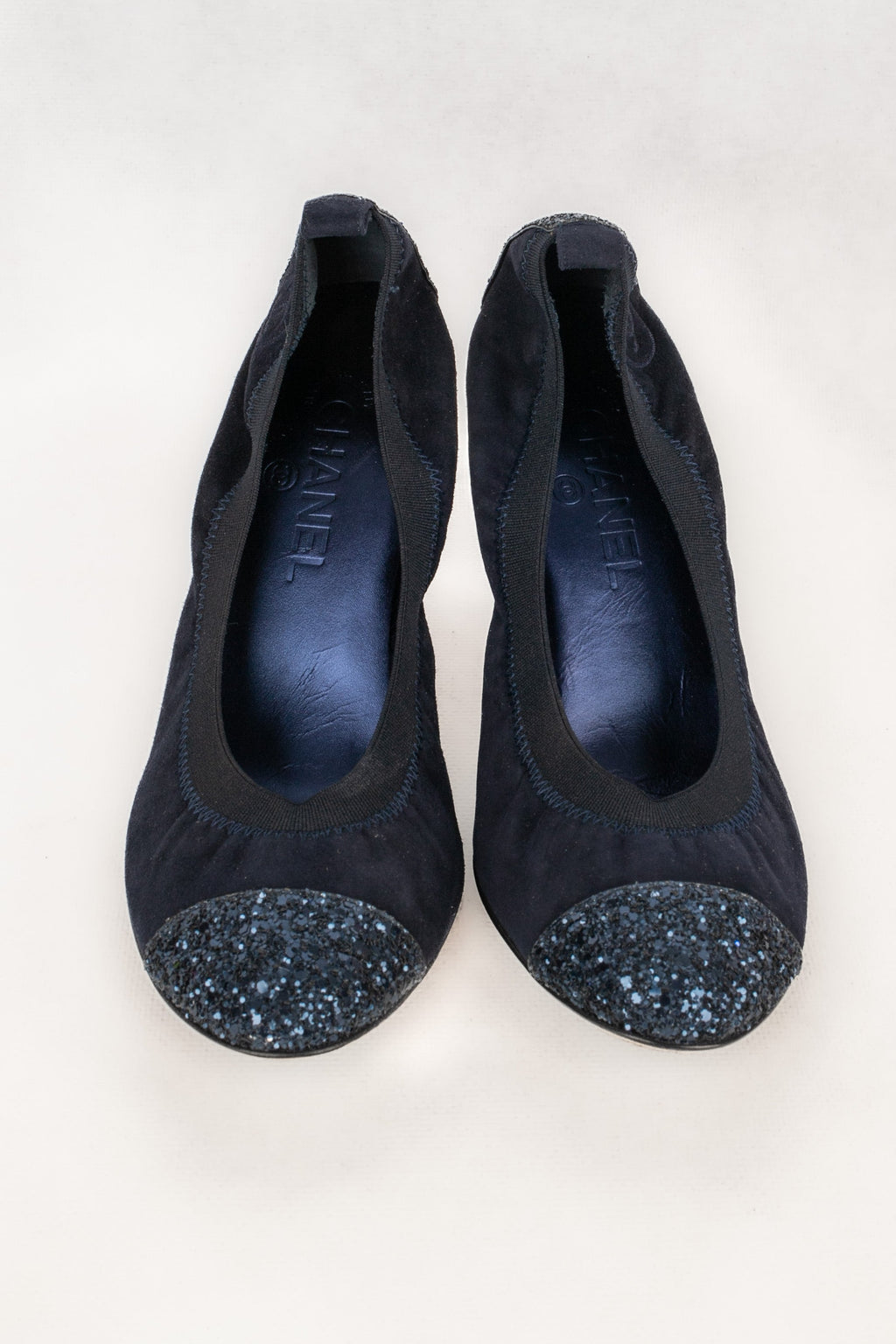 Escarpins à paillettes Chanel