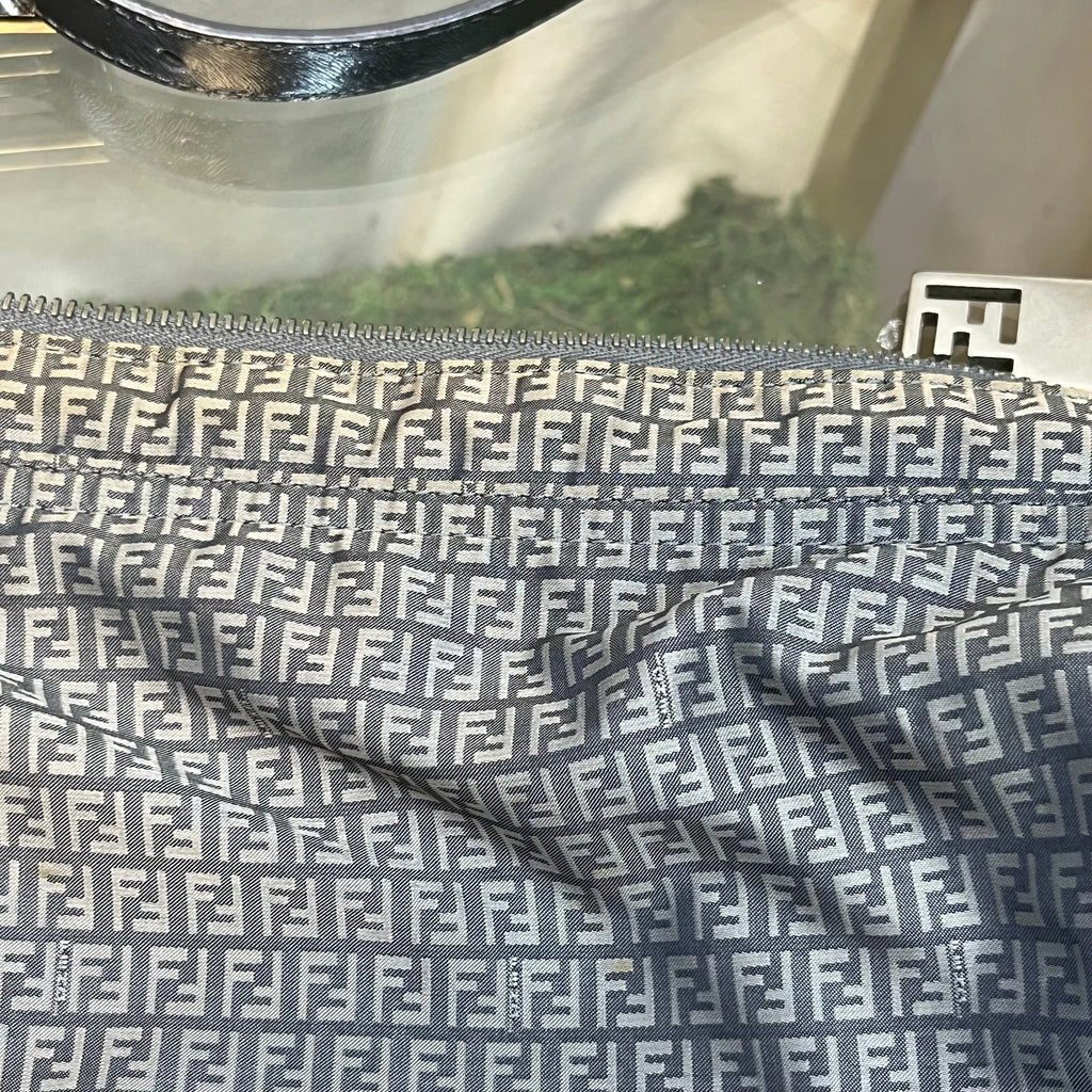 FENDI Nylon Zucchino Shoulder Bag