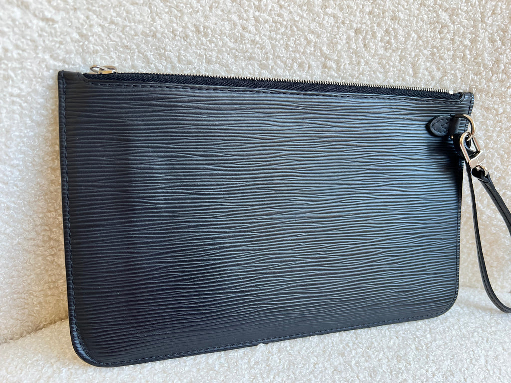 Louis Vuitton Pouch (from Neverfull) Black Epi