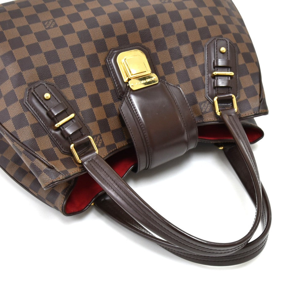 Louis Vuitto Griet Damier Ebene Canvas Bag