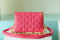 LV Coussin BB Grain Fluo Pink For Women, Women’s Bags, Shoulder And Crossbody Bags 8.3in/21cm LV M20750