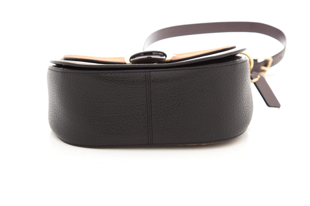 Coach "Kleo 23" Monogram & Rust Suede Cross-Body NWT