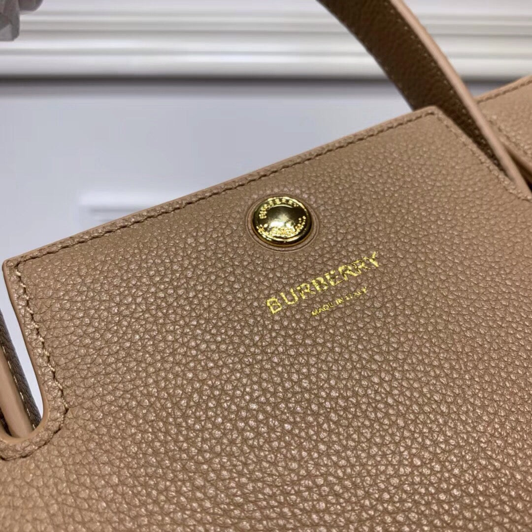 GLAMI Small Title Bag With Pocket Detail Brown For Women, Bags 11.8in/30cm