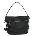 GUCCI Interlocking Shoulder Bag Leather Black 268244 33887