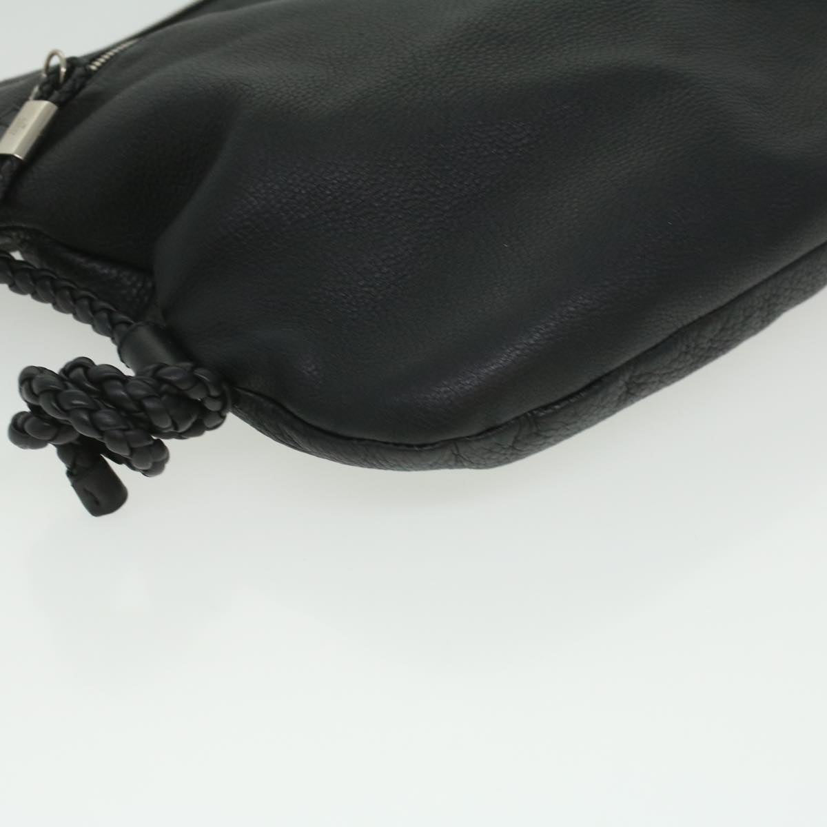 GUCCI Interlocking Shoulder Bag Leather Black 268244 33887