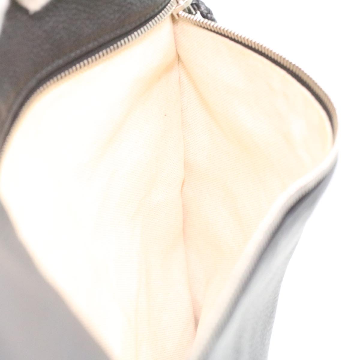 GUCCI Interlocking Shoulder Bag Leather Black 268244 33887