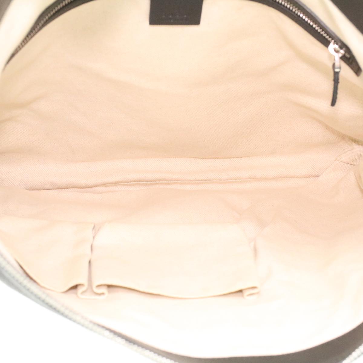 GUCCI Interlocking Shoulder Bag Leather Black 268244 33887