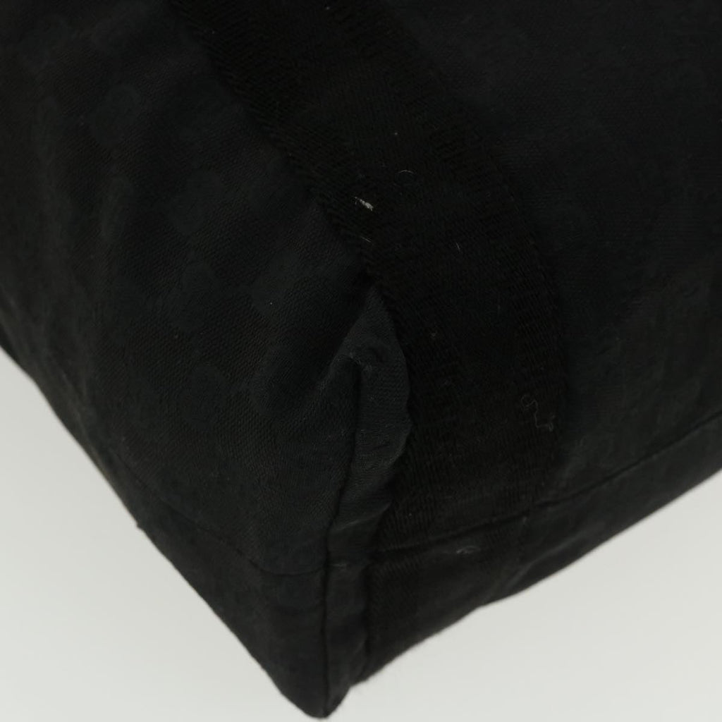 GUCCI GG Canvas Hand Bag Black 33937