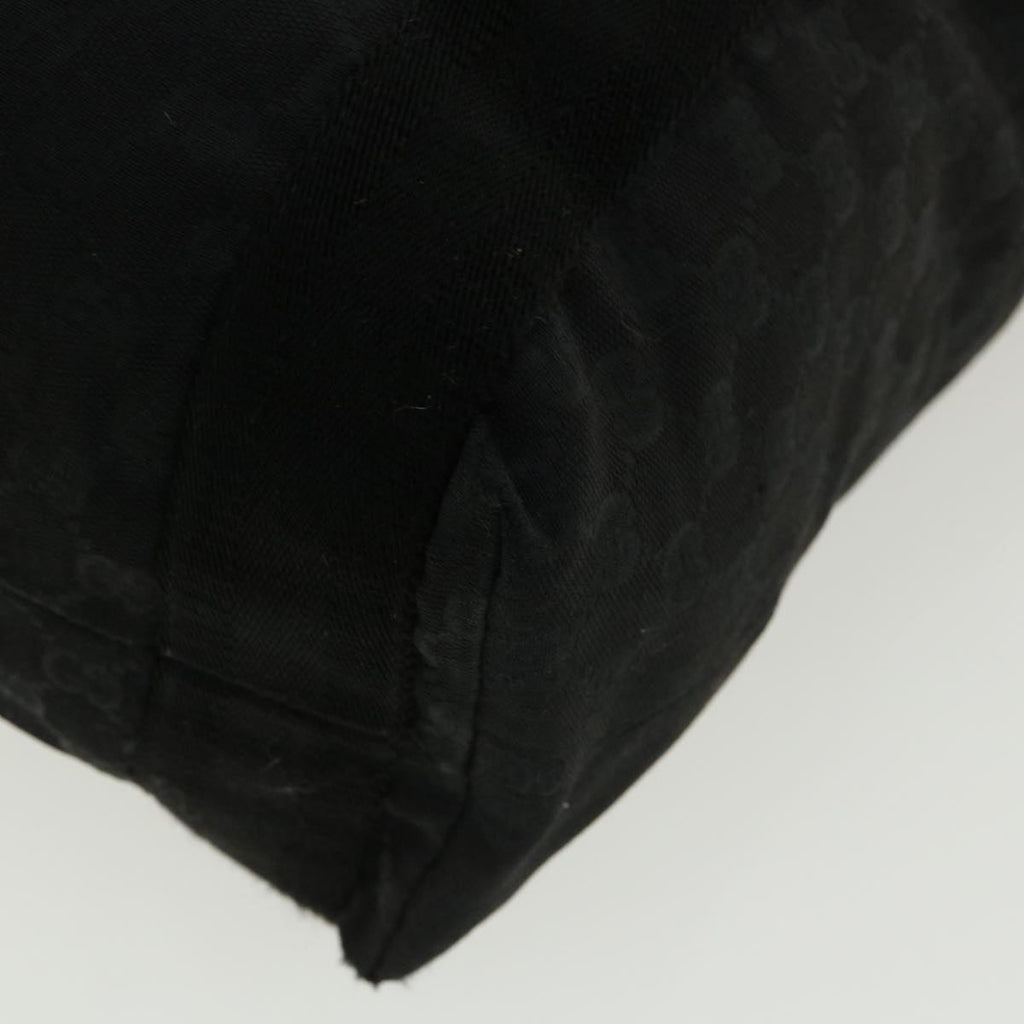 GUCCI GG Canvas Hand Bag Black 33937