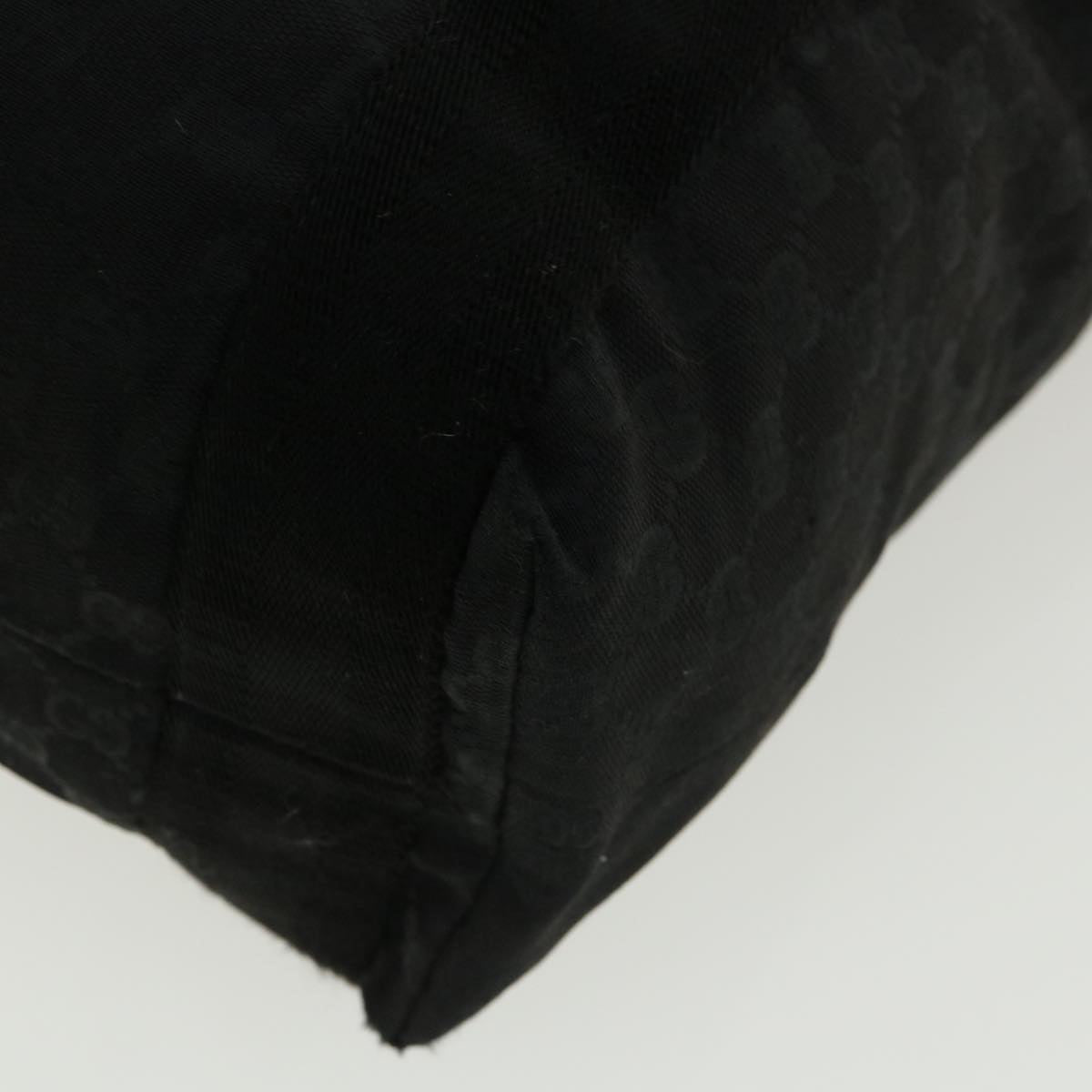 GUCCI GG Canvas Hand Bag Black 33937