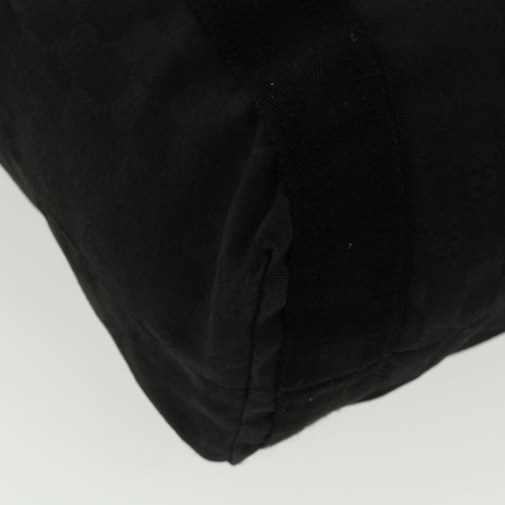 GUCCI GG Canvas Hand Bag Black 33937