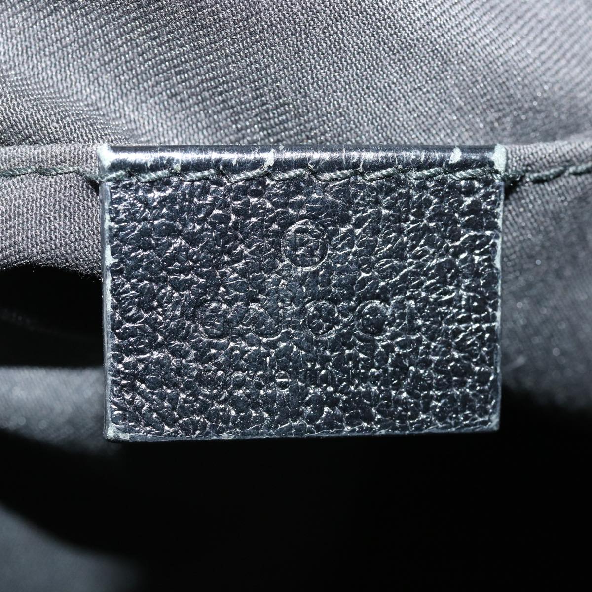 GUCCI GG Canvas Hand Bag Black 33937
