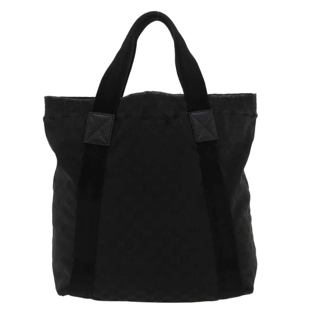 GUCCI GG Canvas Hand Bag Black 33937