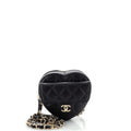 CHANEL CC in Love Heart Belt Bag Quilted Lambskin