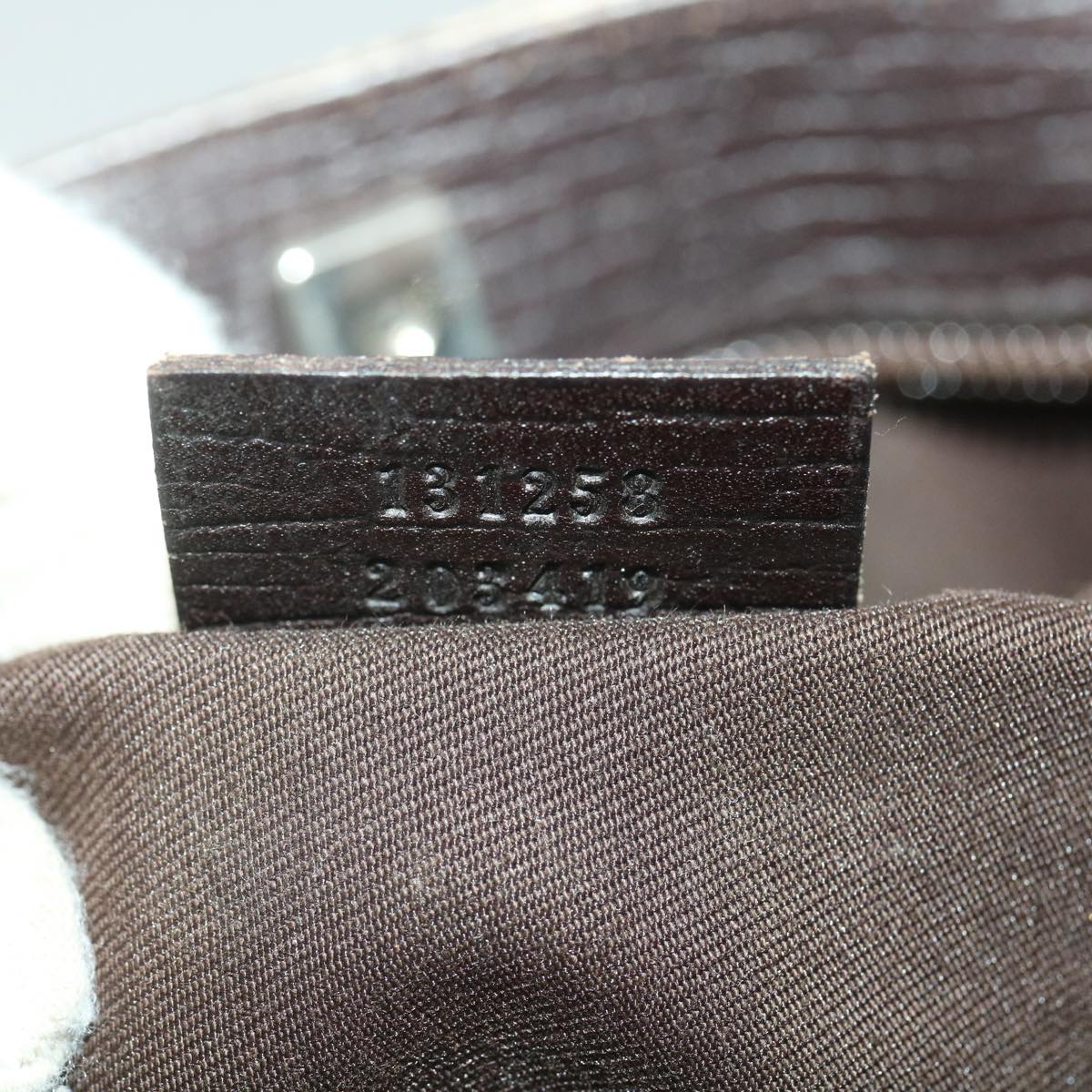GUCCI GG Supreme Hand Bag Beige 33991