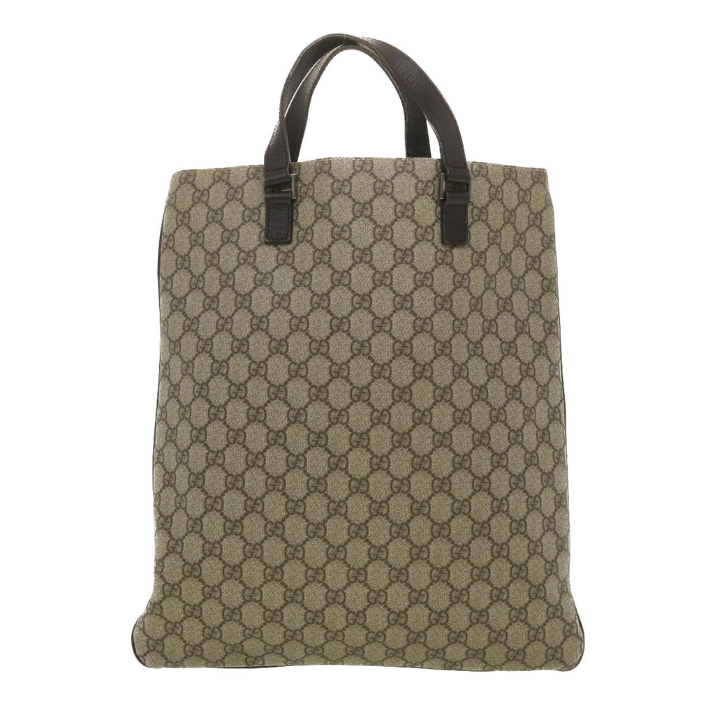 GUCCI GG Supreme Hand Bag Beige 33991