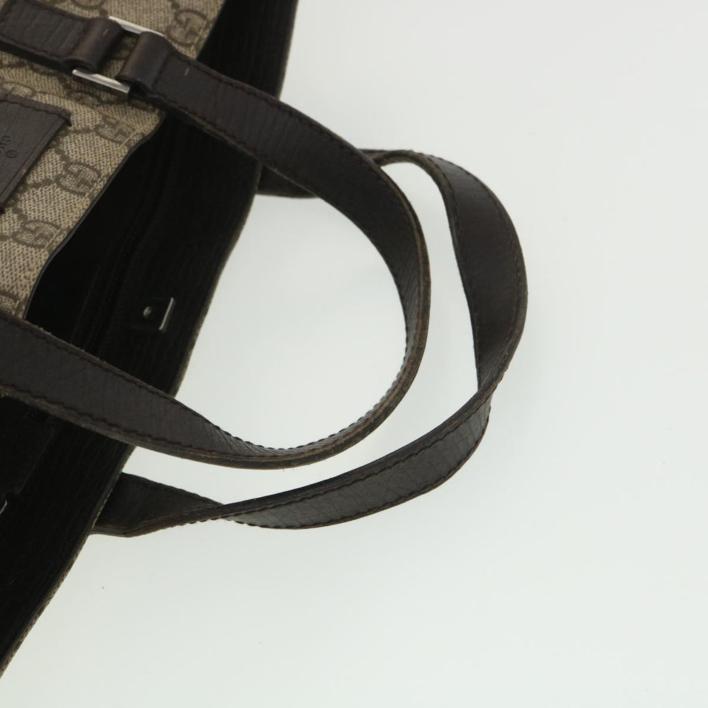 GUCCI GG Supreme Hand Bag Beige 33991