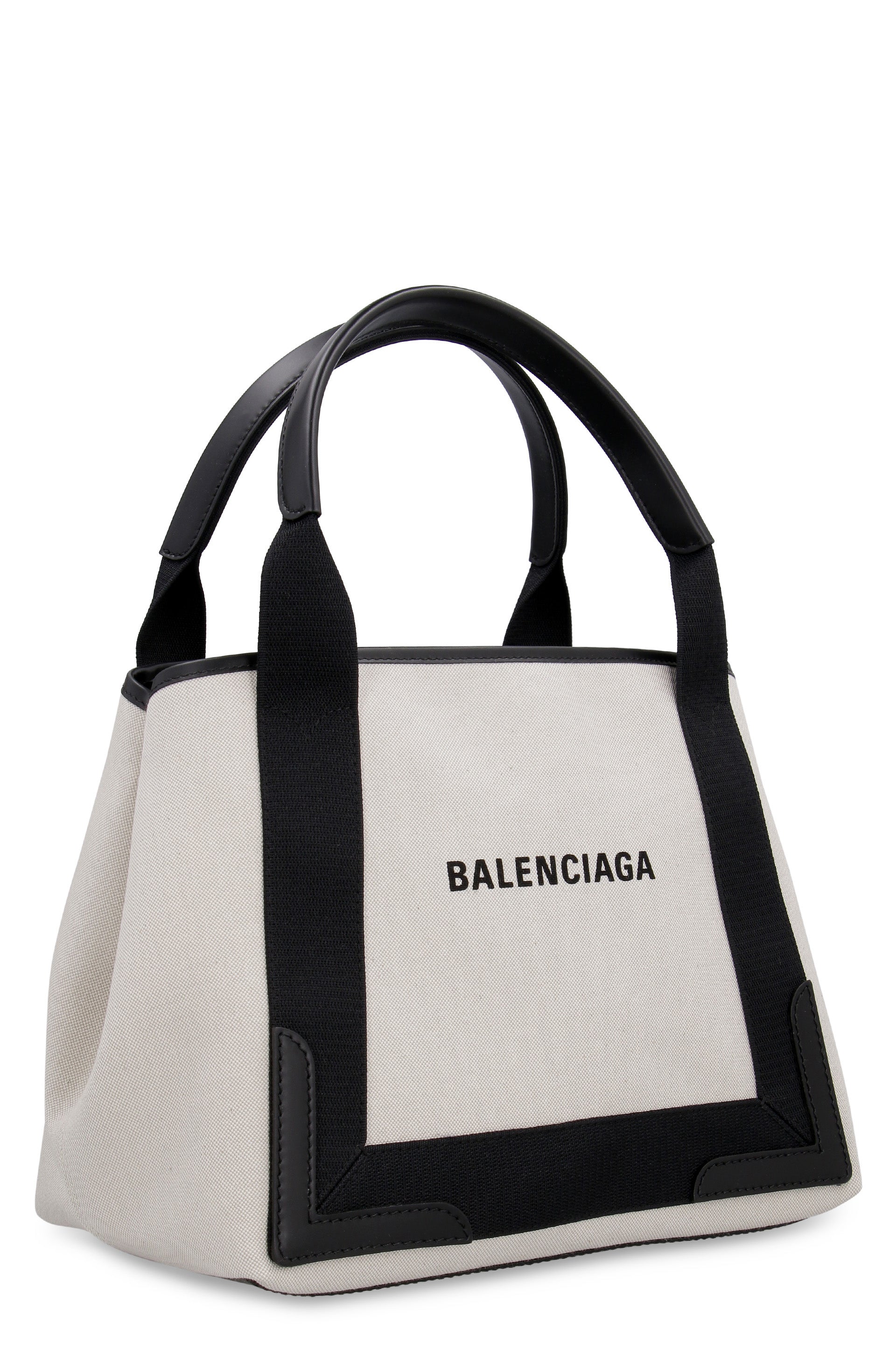 Navy Cabas Small Tote Bag