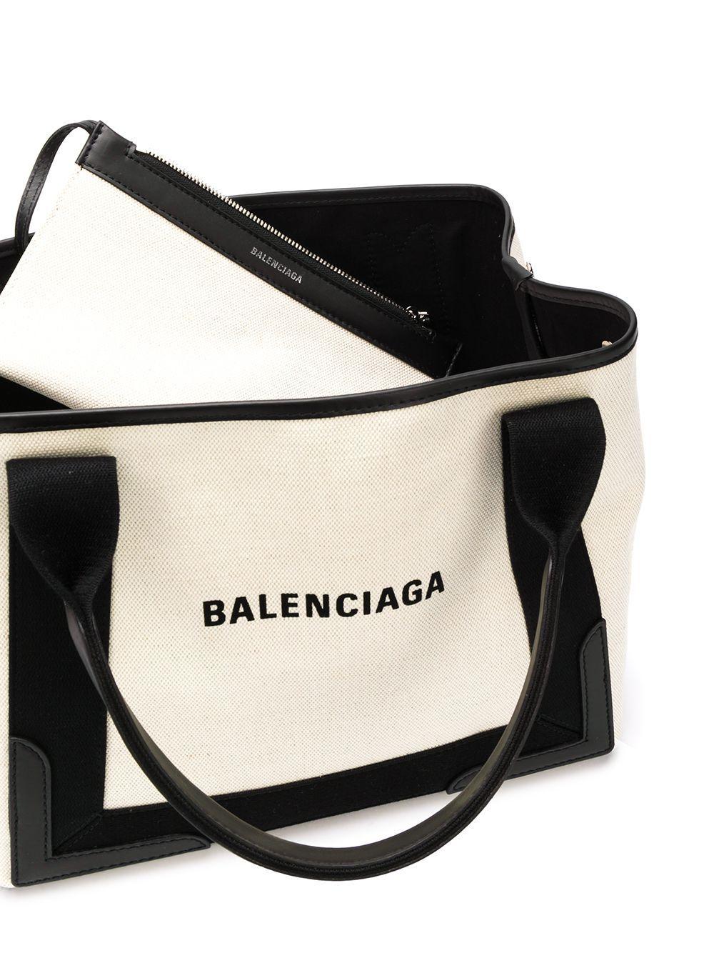 NAVY CABAS SMALL BAG