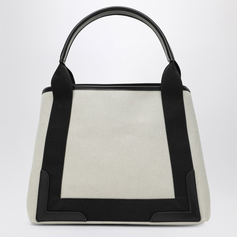 Balenciaga Cabas Bag Small Cream Cotton Canvas Women