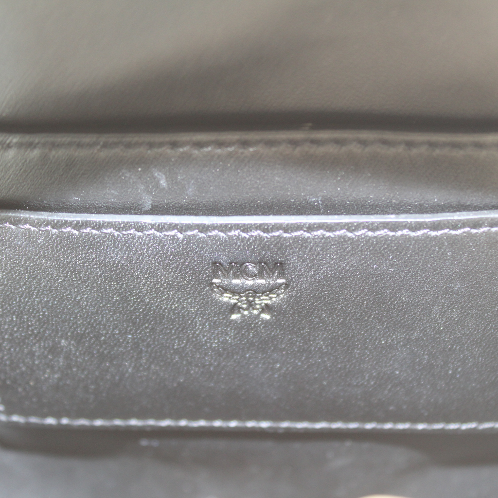 MCM Visetos Side Stud X-Mini Backpack