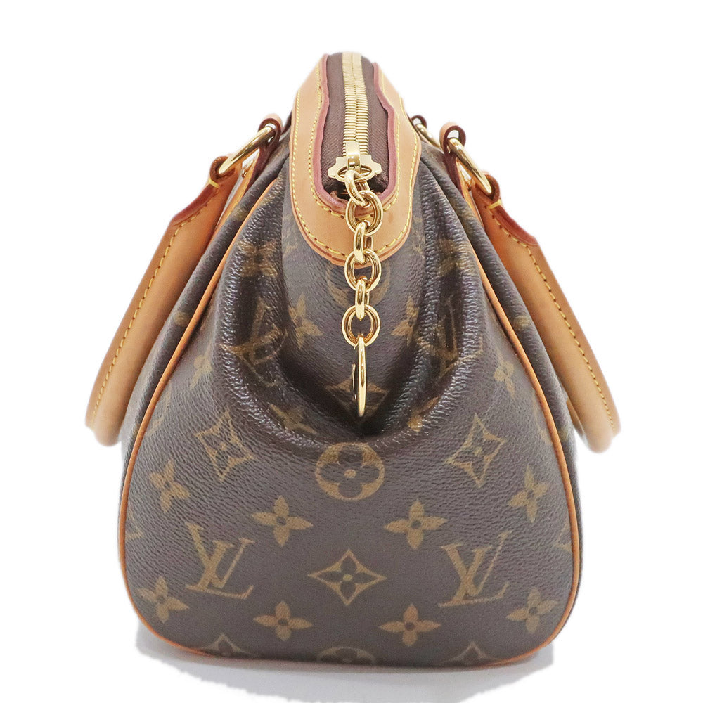 Louis Vuitton Monogram Tivoli PM Handbag M40143 Brown Geyser