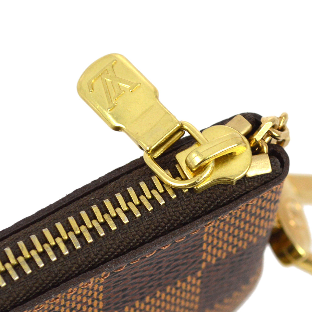 Louis Vuitton Damier Pochette Cles Coin Case Wallet Purse N62658