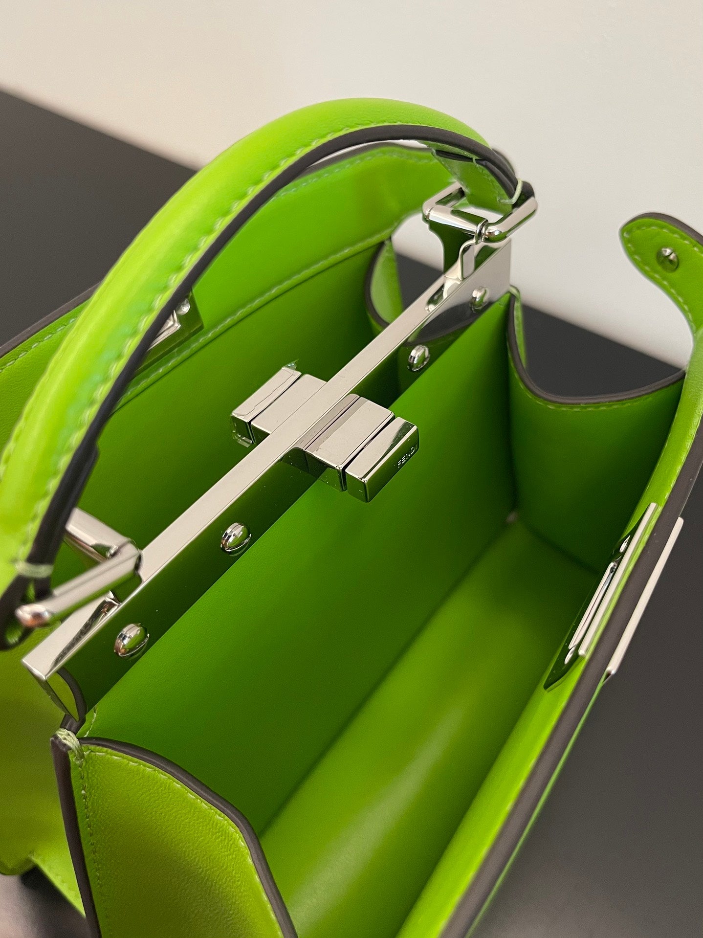 FI GlamI ISeeU Petite Chartreuse Small Bag For Woman 20cm/8in