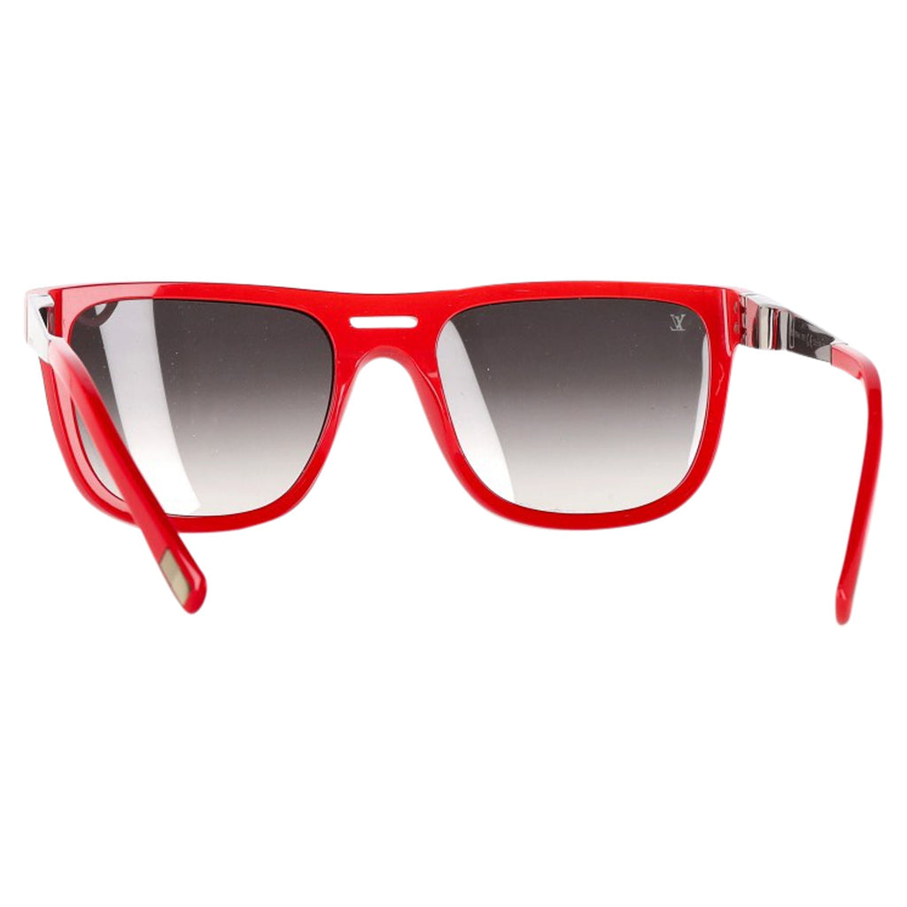 Louis Vuitton Apparition Sunglasses Z0709W in Red Acetate