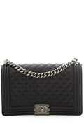 Chanel Black Black 2020 Medium Boy Bag