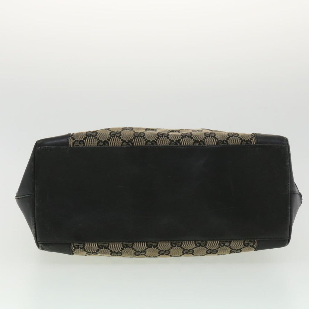 GUCCI GG Canvas Hand Bag Navy 1121 34050