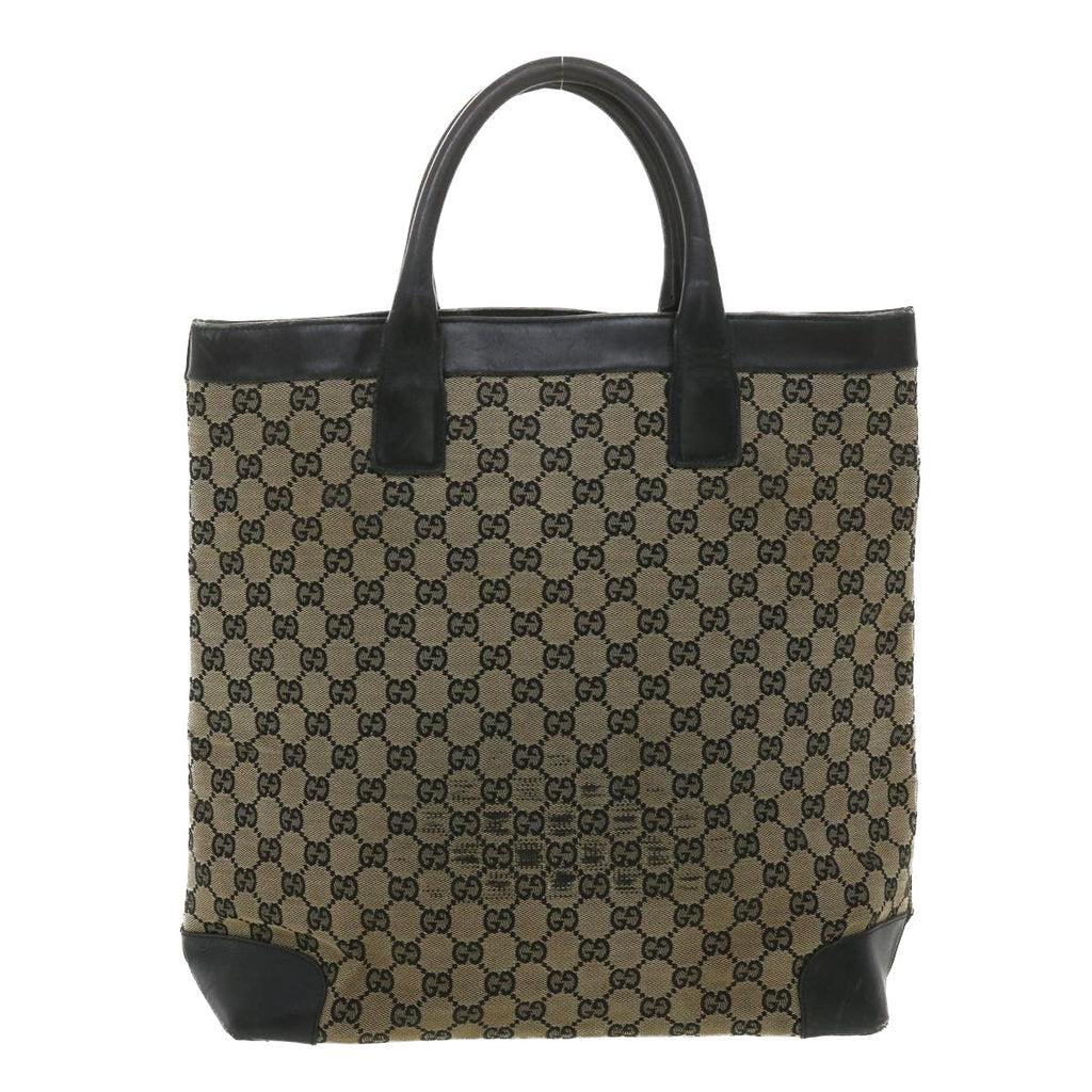 GUCCI GG Canvas Hand Bag Navy 1121 34050