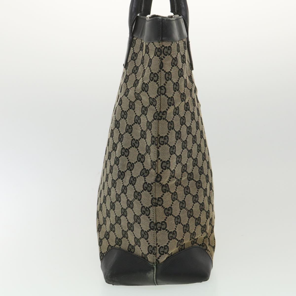 GUCCI GG Canvas Hand Bag Navy 1121 34050