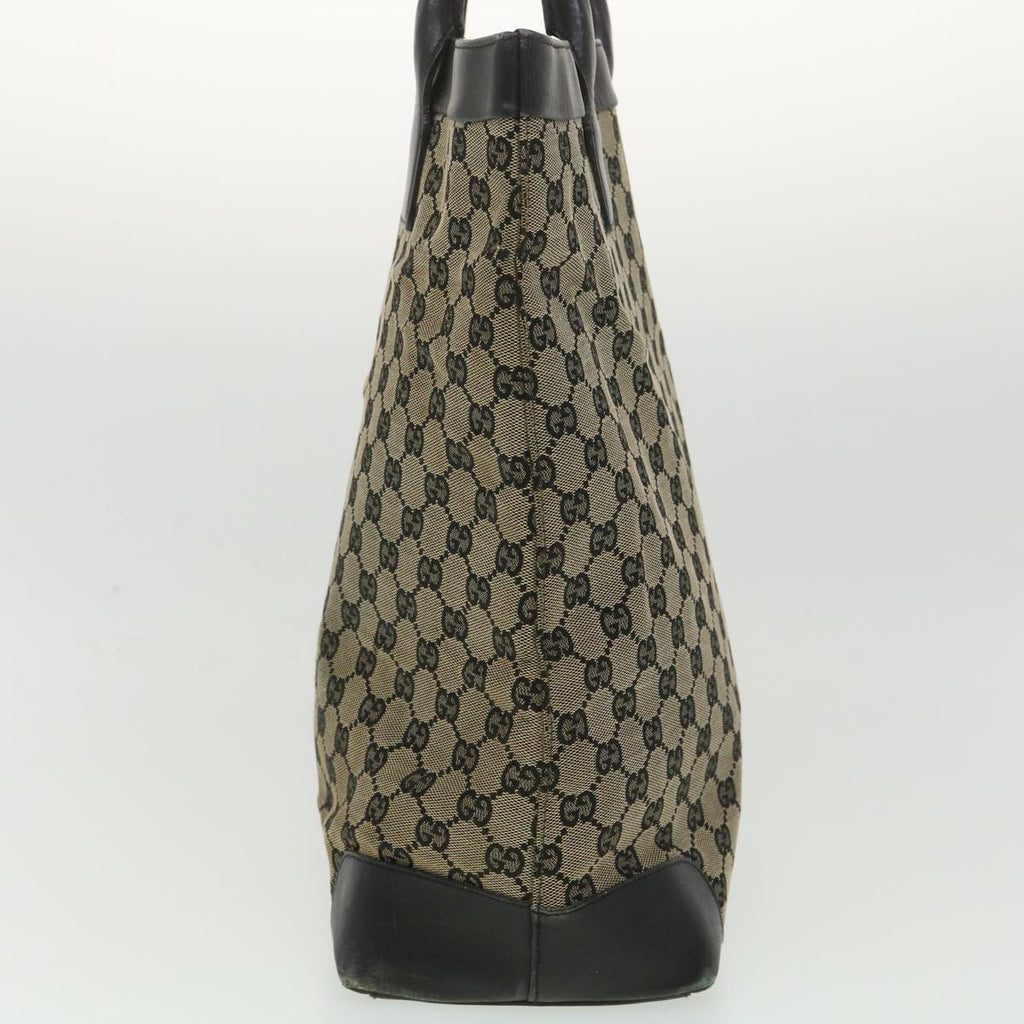 GUCCI GG Canvas Hand Bag Navy 1121 34050