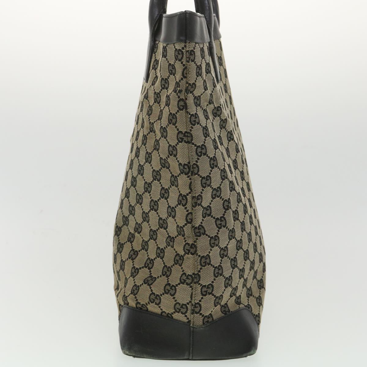 GUCCI GG Canvas Hand Bag Navy 1121 34050