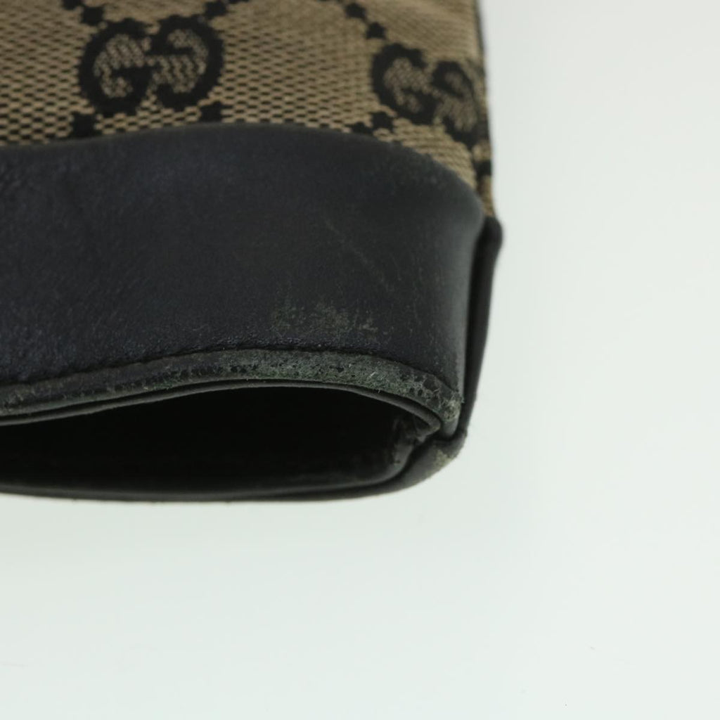 GUCCI GG Canvas Hand Bag Navy 1121 34050