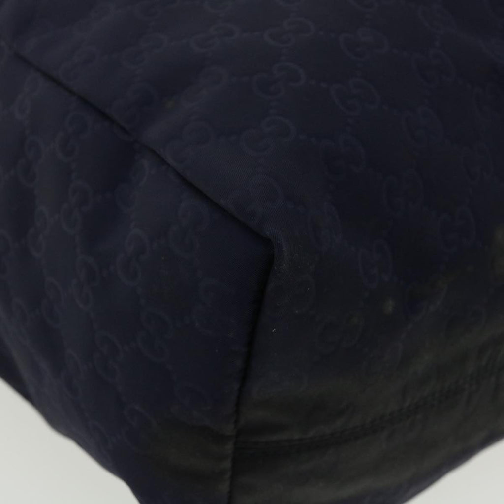 GUCCI GG Canvas Shoulder Bag Nylon Purple 282439 34062