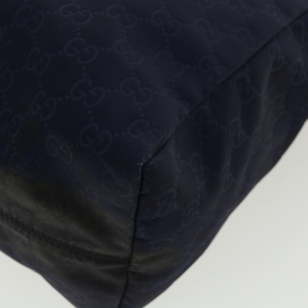 GUCCI GG Canvas Shoulder Bag Nylon Purple 282439 34062
