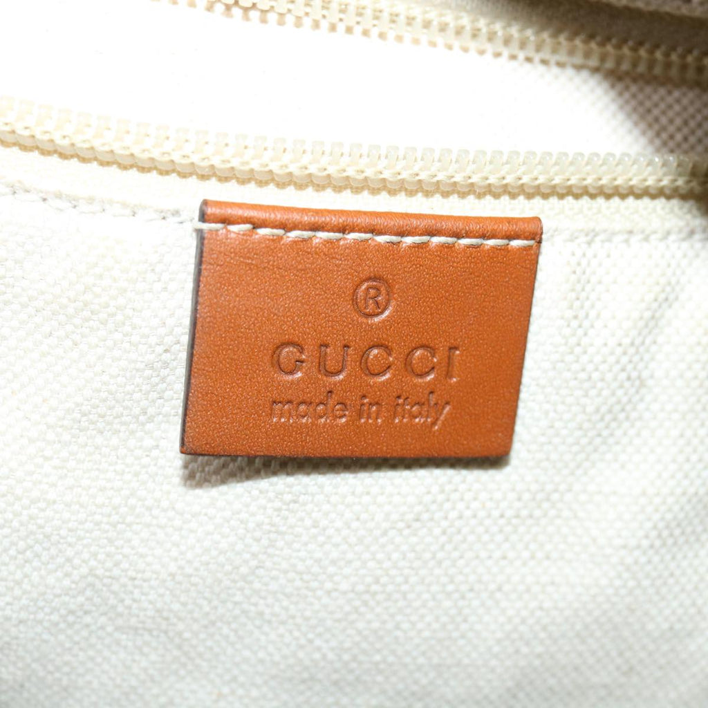 GUCCI GG Canvas Shoulder Bag Nylon Purple 282439 34062
