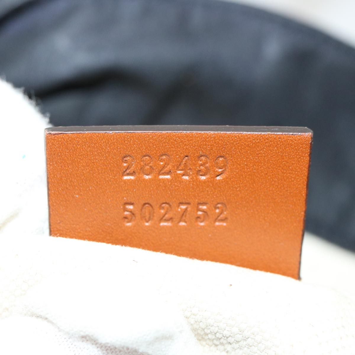 GUCCI GG Canvas Shoulder Bag Nylon Purple 282439 34062