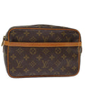 Louis Vuitton Monogram Compiegne 23 Clutch Bag